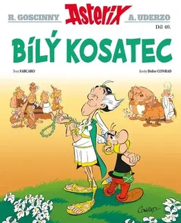 Komiksy Asterix 40 - Bílý kosatec - René Goscinny,Michal Lázňovský,Albert Uderzo,Didier Conrad