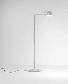 Stojacie lampy Artemide Artemide Ixa Reading LED lampa dim bielo-sivá