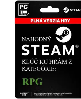 Hry na PC Náhodný Steam kľúč na RPG hry [Steam]