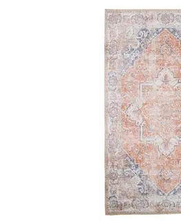 Koberce Norddan Dizajnový koberec Maile 230 x 160 cm oranžový / modrý