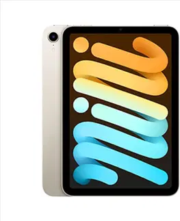 Tablety Apple iPad mini (2021) Wi-Fi 64GB, starlight MK7P3FDA