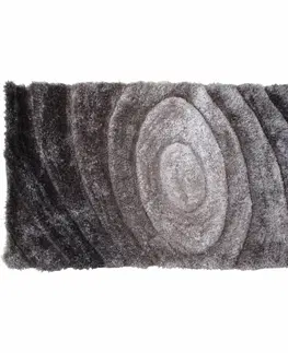 Koberce a koberčeky KONDELA Vanja koberec 80x150 cm sivá / vzor