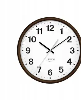 Hodiny Nástenné hodiny Lavvu Essential wood LCS4041, 30 cm