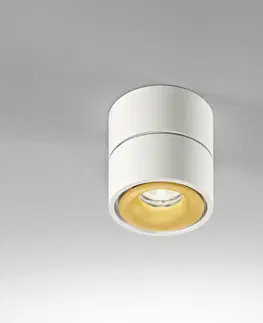 Bodové svetlá Egger Licht Egger Clippo stropné LED dim to warm biele/zlaté
