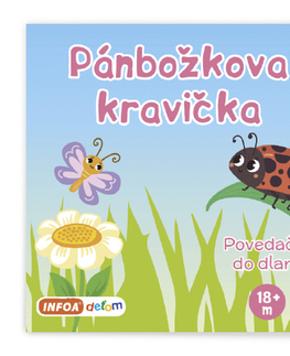 Leporelá, krabičky, puzzle knihy Pánbožkova kravička - Povedačky do dlane