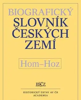 Encyklopédie - ostatné Biografický slovník českých zemí, Hom-Hoz, sv. 26 - Zdeněk Doskočil