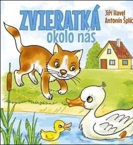 Leporelá, krabičky, puzzle knihy Zvieratká okolo nás - Havel Jiří,Antonín Šplíchal