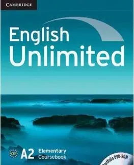 Učebnice a príručky Cambridge English Unlimited. A2 Elementary Coursebook + DVD - Kolektív autorov
