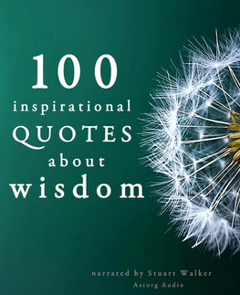 Duchovný rozvoj Saga Egmont 100 Quotes About Wisdom (EN)