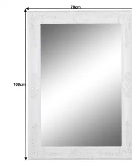 Zrkadlá Zrkadlo, biely rám, MALKIA TYP 9