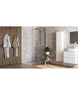 Kúpeľňový nábytok NABBI Baleta S60 kúpeľňová skrinka pod umývadlo alaska / biely lesk