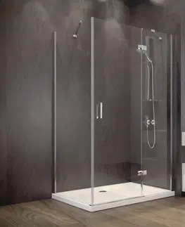 Sprchovacie kúty HOPA - Obdĺžnikový sprchovací kút VIVA 195O - Rozmer A - 120 cm, Rozmer B - 90 cm, Smer zatváranie - Ľavé (SX) BCVIV9012L