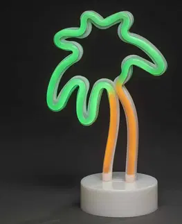 Vnútorné dekoratívne svietidlá Konstsmide Season Dekoračné LED svietidlo Palma, na batérie