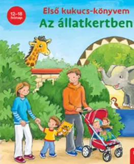 Leporelá, krabičky, puzzle knihy Első kukucs-könyvem - Az állatkertben - Carla Häfner