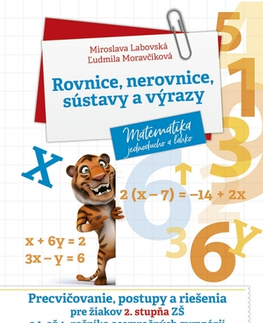 Matematika Rovnice, nerovnice, sústavy a výrazy - Miroslava Labovská,Ľudmila Moravčíková