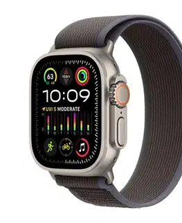 Inteligentné hodinky Apple Watch Ultra 2 GPS + Cellular, 49mm Titanium Case with Blue/Black Trail Loop - S/M