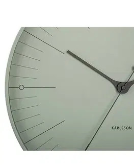 Hodiny Karlsson 5769GR dizajnové nástenné hodiny, pr. 40 cm
