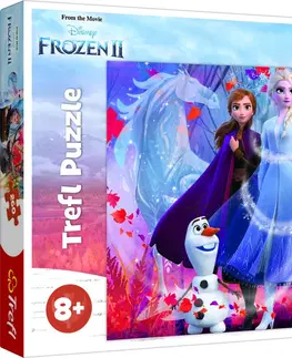 Hračky puzzle TREFL - Puzzle 260 Frozen 2 - Cesta za dobrodružstvom