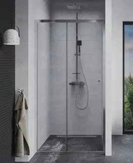 Sprchovacie kúty MEXEN - Apia posuvné sprchové dvere 95 cm, transparent, chróm 845-095-000-01-00