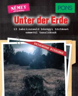 Zjednodušené čítanie PONS Unter der Erde - Dominic Butler