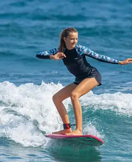 surf Dievčenské tričko Presana s dlhým rukávom s UV ochranou čierne