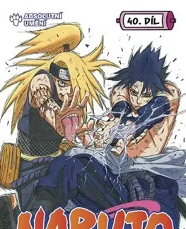 Manga Naruto 40: Absolutní umění - Kišimoto Masaši