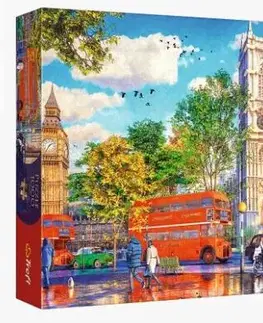 1000 dielikov Trefl Puzzle Čajový čas: Výhľad na Londýn 1000 Premium Plus Trefl