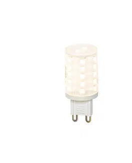 Nastenne lampy Set van 2 smart wandlampen walnoot hout 8 cm incl. LED - Transfer