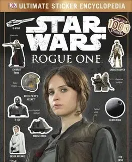 Cudzojazyčná literatúra Star Wars Rogue One Ultimate Sticker Encyclopedia