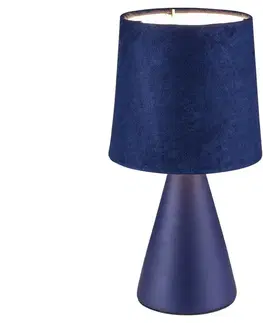 Lampy Rabalux Rabalux - Stolná lampa 1xE14/40W/230V modrá 