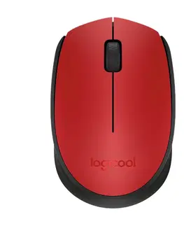 Myši Logitech Wireless Mouse M171, Red 910-004641