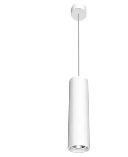 Závesné svietidlá LTS LED závesná lampa Fuzzy Ø8cm 15W 830 prisadené