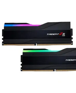 Pamäte G.SKILL 32GB kit DDR5 5600 CL28 Trident Z5 RGB, čierna F5-5600J2834F16GX2-TZ5RK