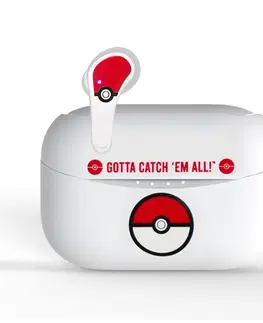 Slúchadlá OTL Technologies Pokémon Pokéball TWS, biela