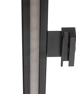 Nástenné svietidlá MCJ Zrkadlové LED svetlo Espelho 60 cm čierna 4 000 K