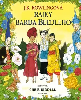 Fantasy, upíri Bajky barda Beedleho - ilustrované vydání - Joanne K. Rowling,Chris Riddell,Pavel Medek