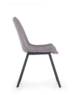 Jedálenské stoličky HALMAR K279 jedálenská stolička sivá