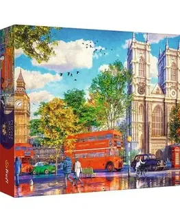 Puzzle Trefl Puzzle Premium Plus Čajový čas: Pohľad na Londýn, 1000 dielikov