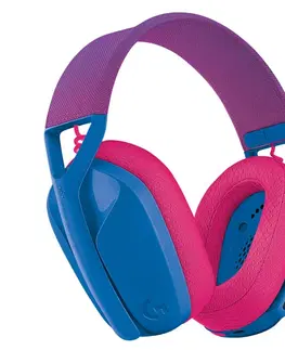 Slúchadlá Herné slúchadlá Logitech G435 Lightspeed Wireless Bluetooth Gaming Headset, modré