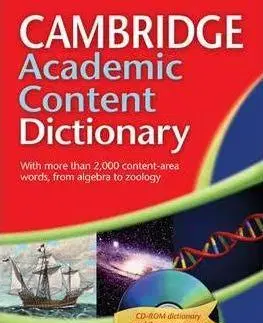 Slovníky Cambridge Academic Content Dictionary + CD-ROM