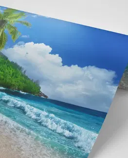 Tapety príroda Fototapeta nádherná pláž na ostrove Seychely