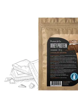 Športová výživa Protein & Co. Bezlaktózový CFM Whey - 1 porcia 30 g PRÍCHUŤ: Strawberry milkshake