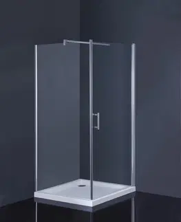 Sprchovacie kúty HOPA - Štvorcový sprchovací set OSUNA + AQUARIUS OLBOSU90CC