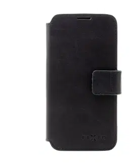 Puzdrá na mobilné telefóny FIXED ProFit Knižkové púzdro pre Apple iPhone 11, čierne FIXPFIT2-428-BK
