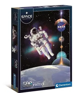 500 dielikov Puzzle NASA Collection: Astronauti 500 Clementoni