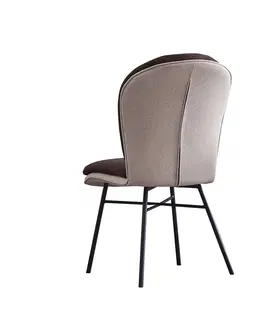 Stoličky Jedálenská stolička, terakota/tmavosivá, KIMEA