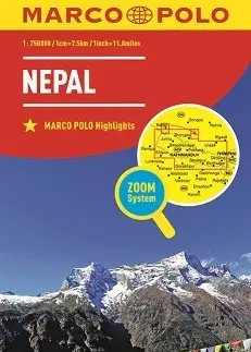 Ázia Nepál 1:750T