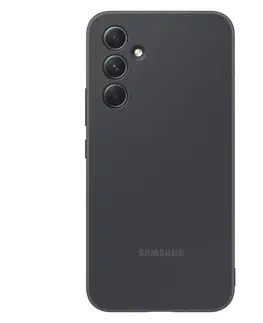 Puzdrá na mobilné telefóny Puzdro Silicone Cover pre Samsung Galaxy A54 5G, black EF-PA546TBEGWW