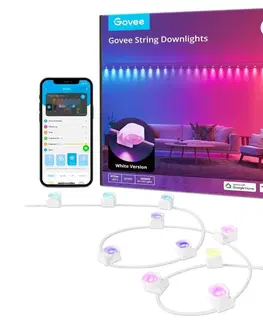 Svietidlá Govee Govee - RGBIC LED String Downlights 5m Wi-Fi 