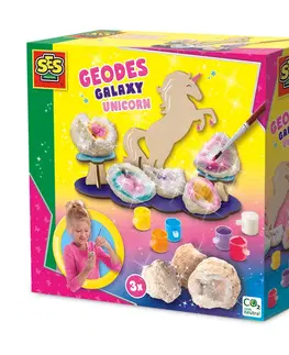 Kreatívne a výtvarné hračky SES - GALAXY - maľovanie kryštalických hornín